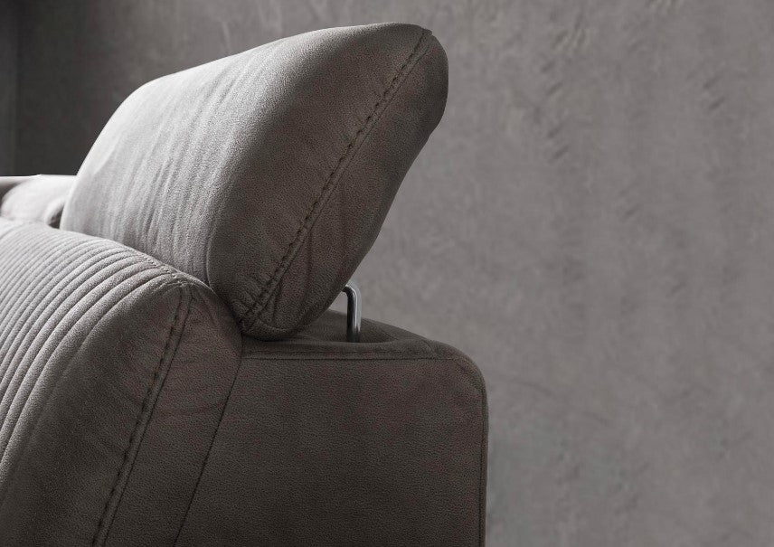 Ъглов разтегателен диван «Galaksi Lounge» + електрически механизъм, USB зарядна станция, ширина 292см