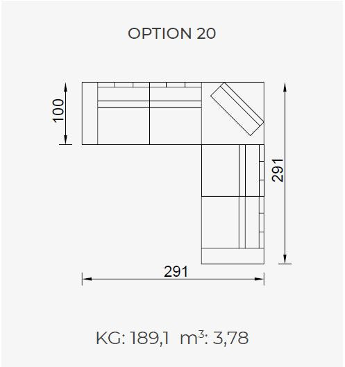 29 готови конфигурации на модулен разтегателен диван «Cavalli»