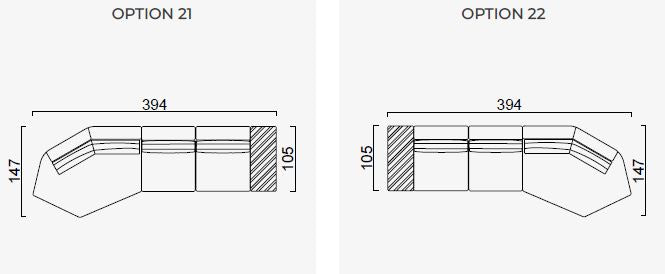 59 готови конфигурации на модулен диван «Loft»