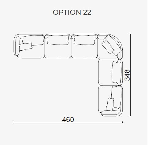 33 готови конфигурации на модулен диван «Lugano»