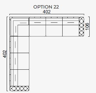 37 готови конфигурации на модулен разтегателен диван «Gallardo»
