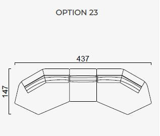 59 готови конфигурации на модулен диван «Loft»