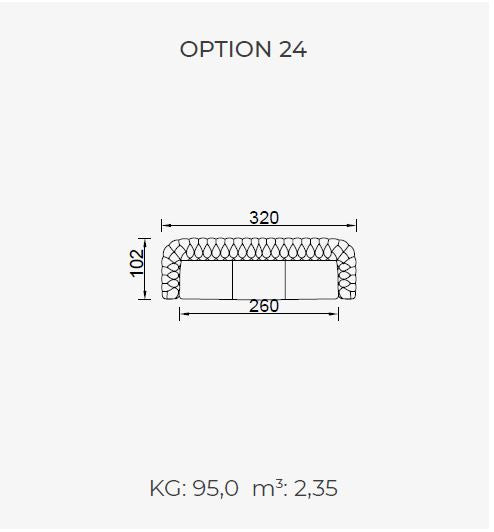 50 готови конфигурации на модулен диван «Aspendos»