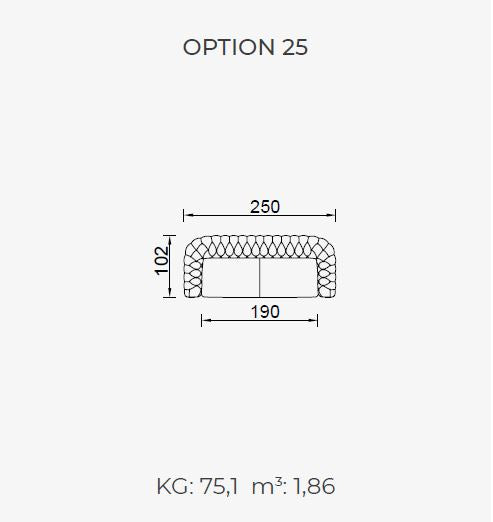 50 готови конфигурации на модулен диван «Aspendos»
