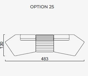 69 готови конфигурации на модулен диван «Heritage»