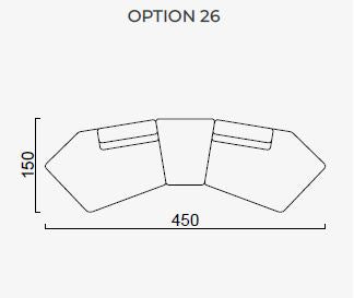 69 готови конфигурации на модулен диван «Heritage»