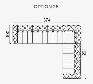 29 готови конфигурации на модулен разтегателен диван «Dallas»