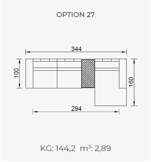 29 готови конфигурации на модулен разтегателен диван «Cavalli»