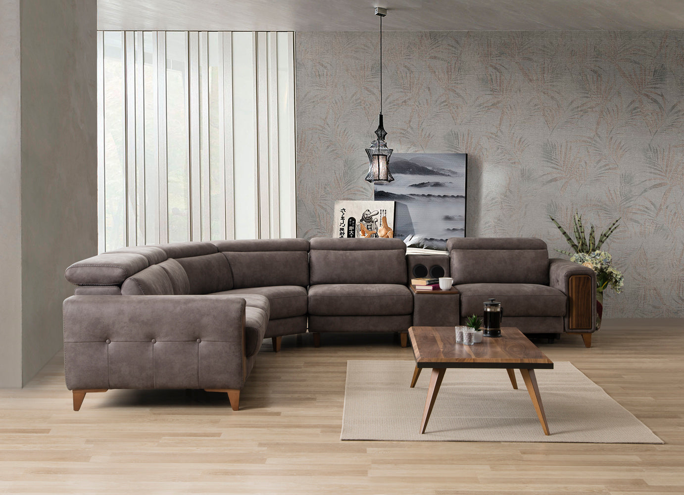 Ъглов диван Seyran Melis (6656668008644)