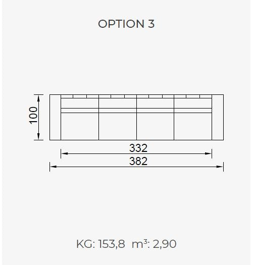 29 готови конфигурации на модулен разтегателен диван «Cavalli»