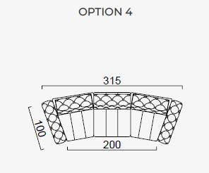 29 готови конфигурации на модулен разтегателен диван «Dallas»