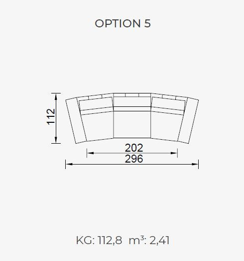 29 готови конфигурации на модулен разтегателен диван «Cavalli»