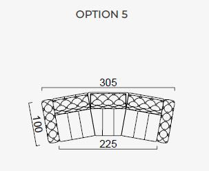 29 готови конфигурации на модулен разтегателен диван «Dallas»