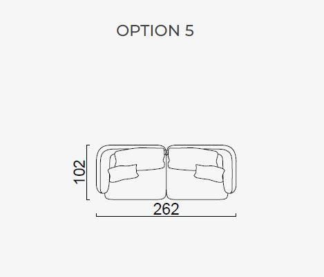 33 готови конфигурации на модулен диван «Lugano»