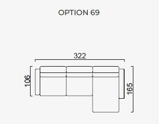 69 готови конфигурации на модулен диван «Heritage»