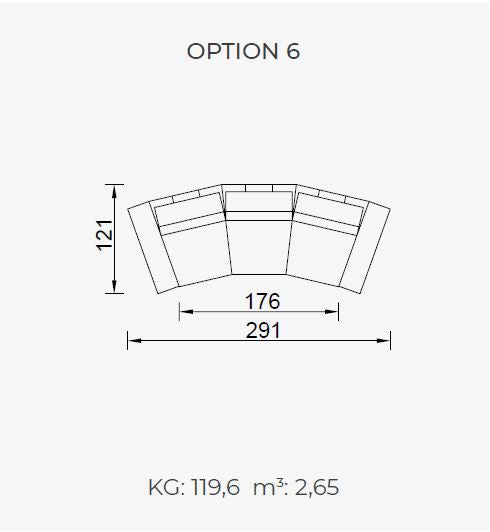 29 готови конфигурации на модулен разтегателен диван «Cavalli»