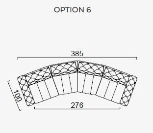 29 готови конфигурации на модулен разтегателен диван «Dallas»