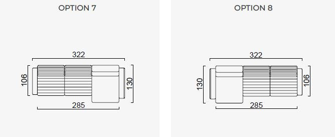 69 готови конфигурации на модулен диван «Heritage»