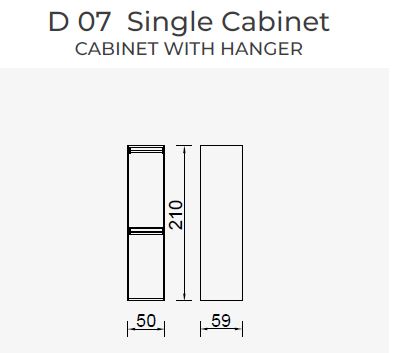 19 конфигурирани модула за гардероб «Alfa» - с осветление, чекмеджета, лостове за закачалки и рафтове