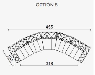 29 готови конфигурации на модулен разтегателен диван «Dallas»