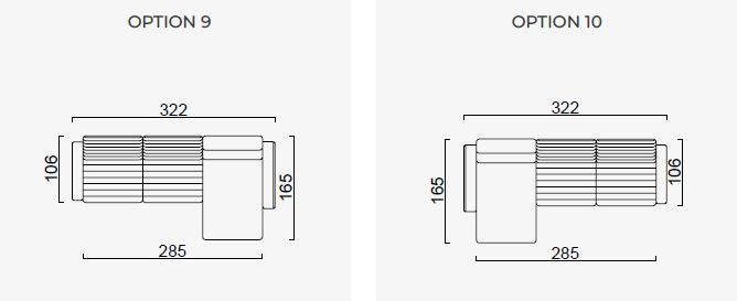 69 готови конфигурации на модулен диван «Heritage»