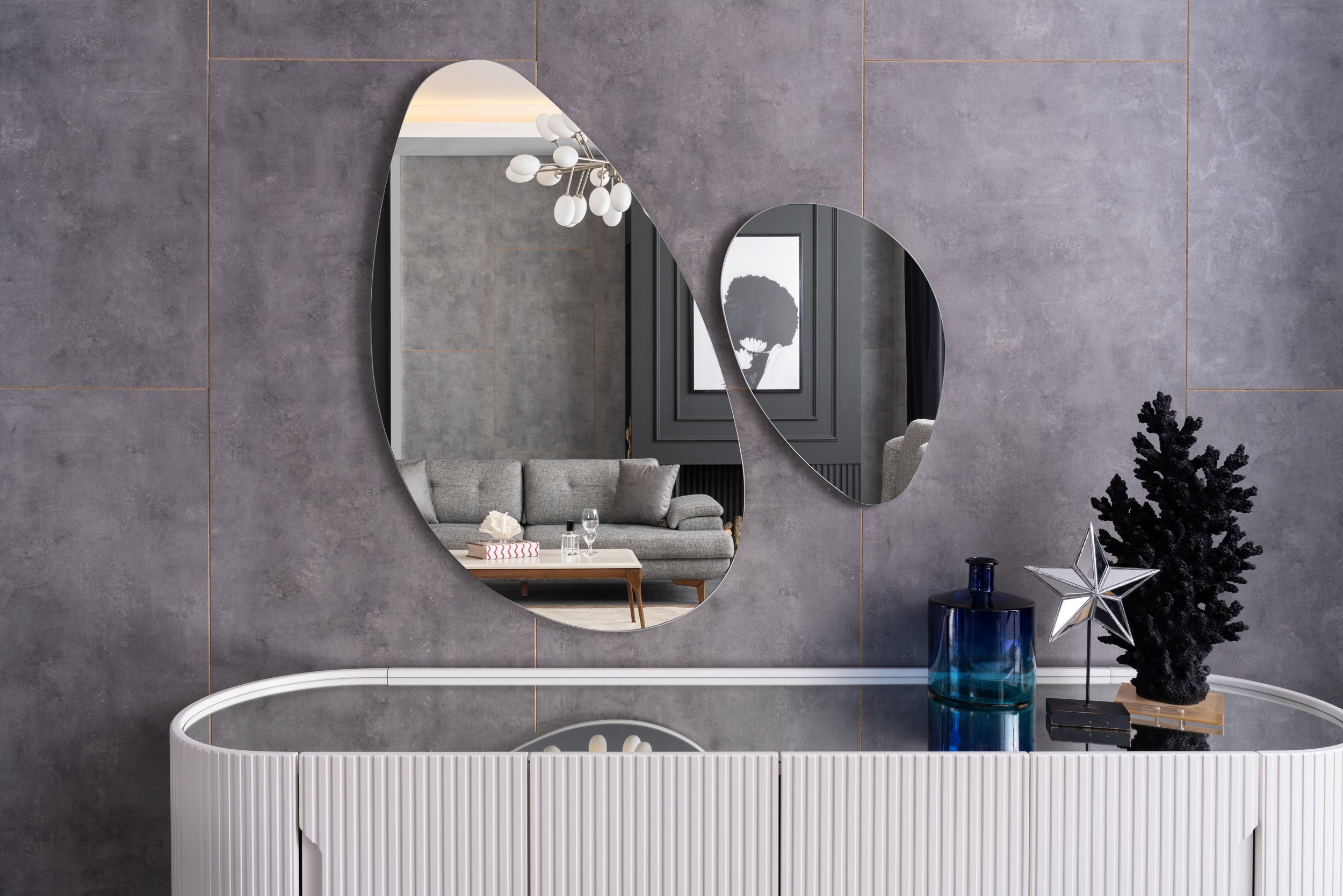 Огледало за бюфет «Dio» - два размера