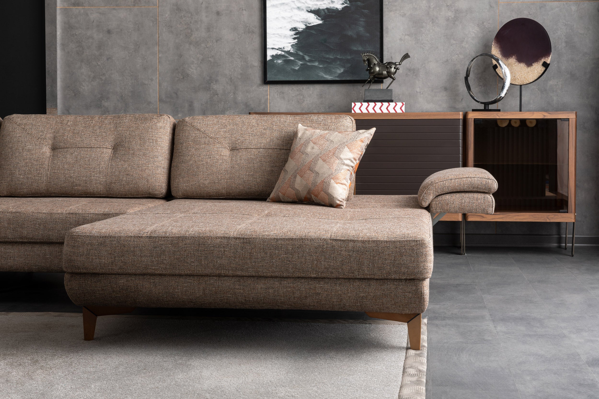 Модулен диван «Avensis» + подвижни облегалки и подлакътници