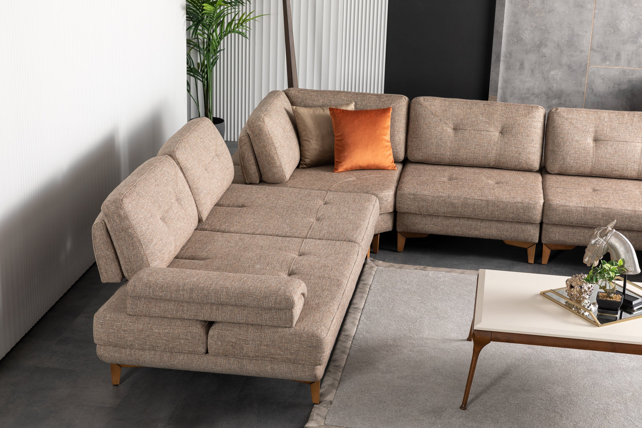 Модулен диван «Avensis» + подвижни облегалки и подлакътници