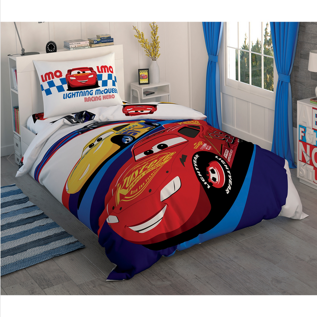 Детски спален комплект  Taç Disney Cars Race