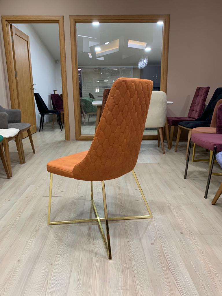 Трапезен стол Ralica Vertu Gold Hrom (6621507125444)