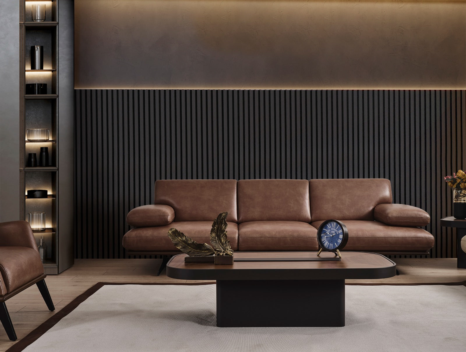 Триместен разтегателен диван «Rapid» + подвижни подлакътници, ширина 240см