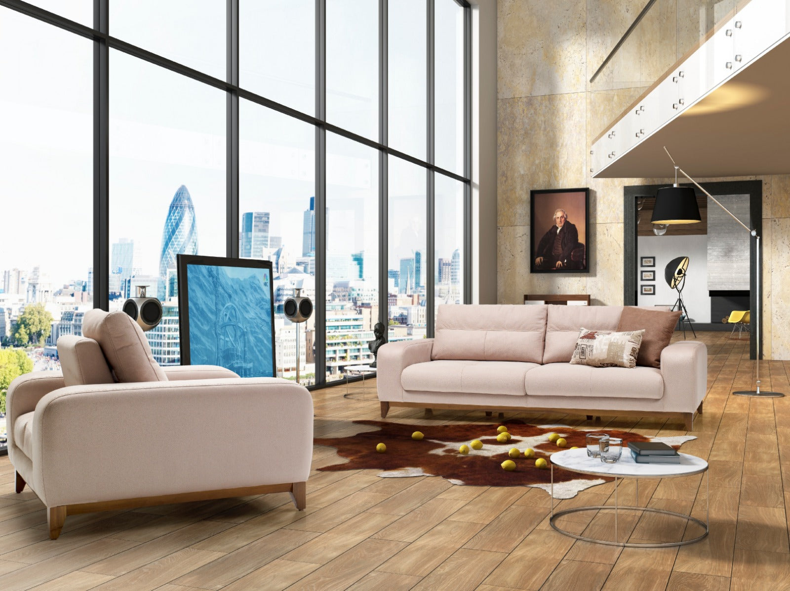 Двуместен разтегателен диван «Daisy» - ширина 190см