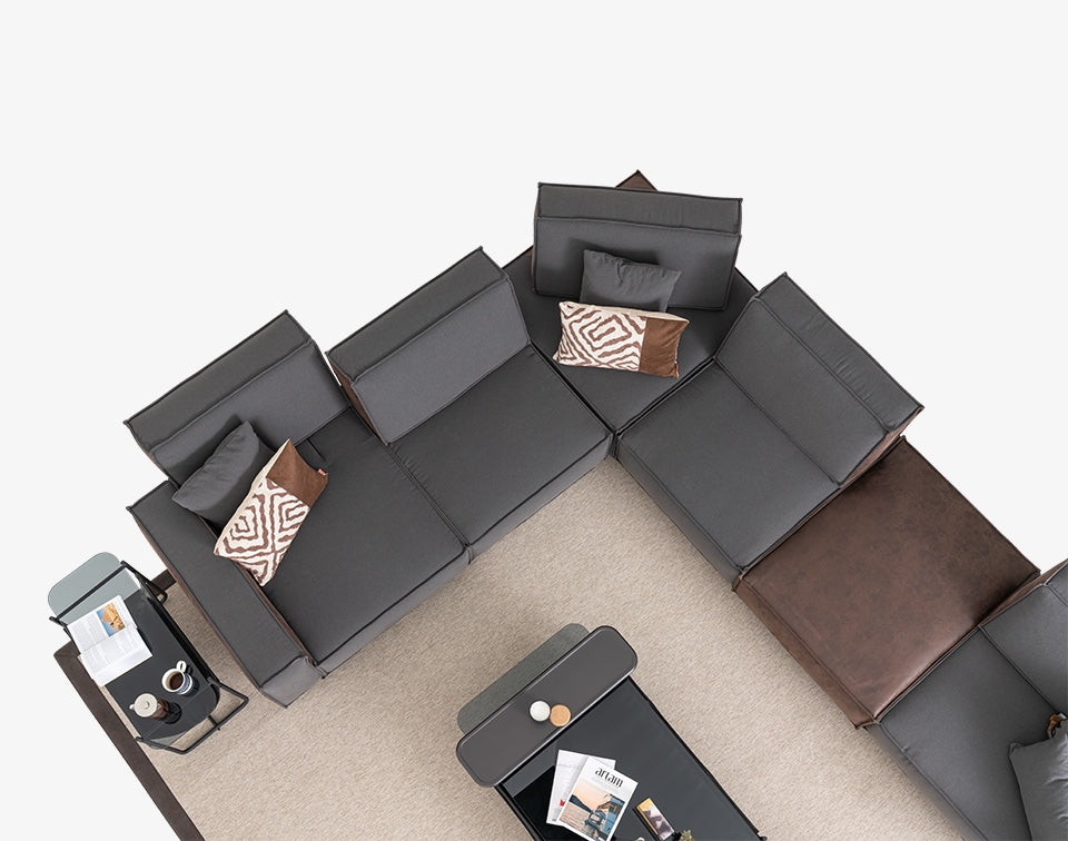 10 модула за модулен разтегателен диван «Cavalli»