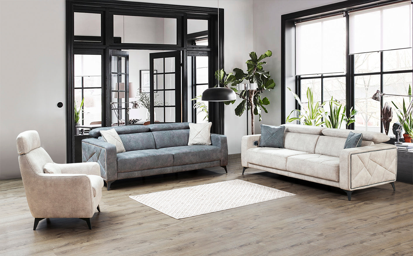 Триместен диван Seyran Basak (6632700444868)