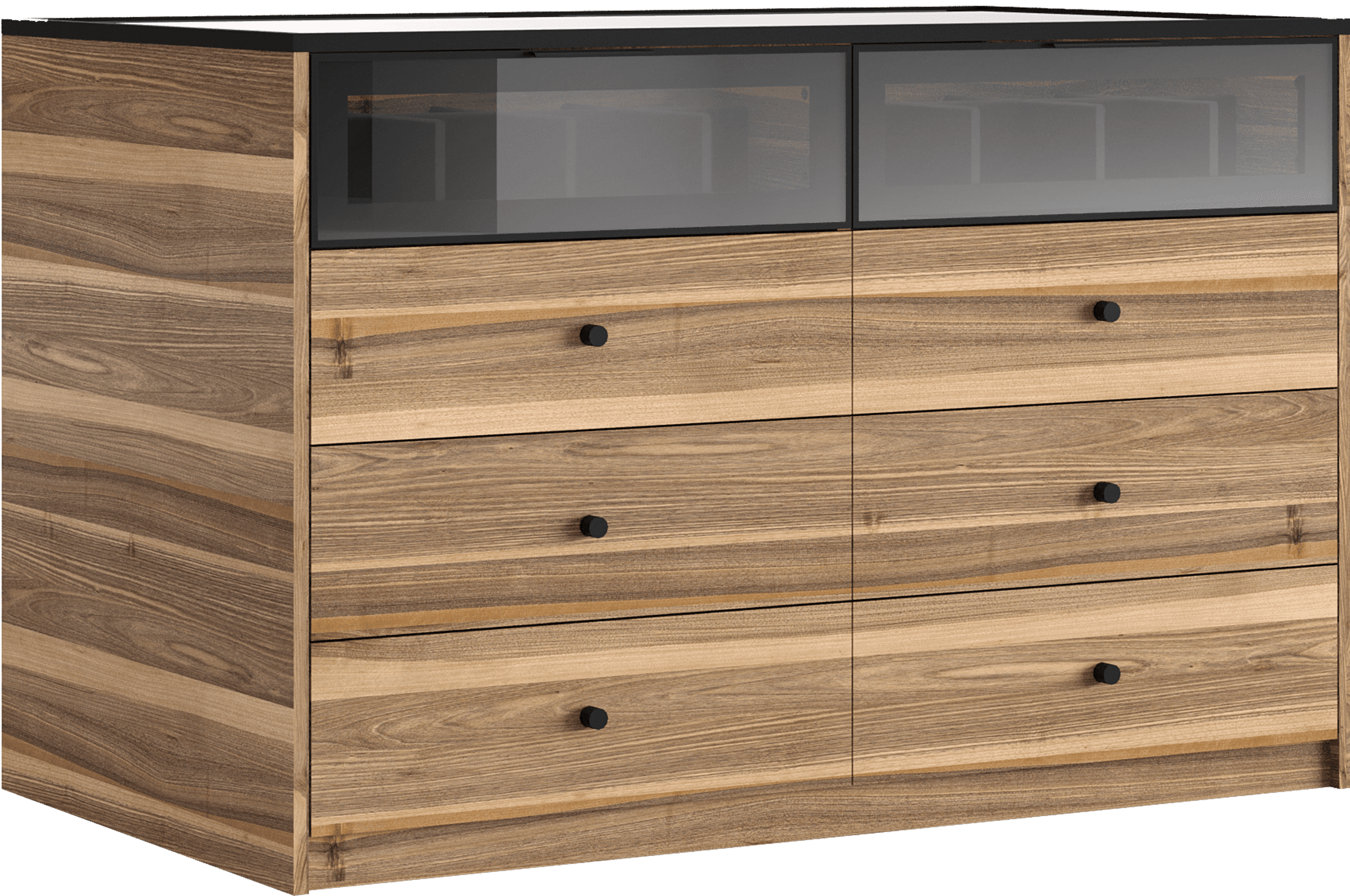 Островен модул «Alfa» - чекмеджета, органайзери