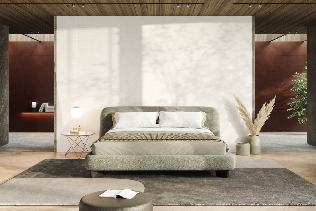 Тапицирано легло «Bon Bon» с модерна визия и ергономична форма