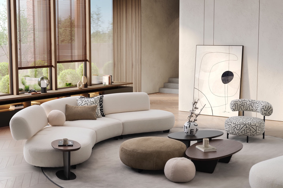 25 готови конфигурации на модулен разтегателен диван «Bon Bon»