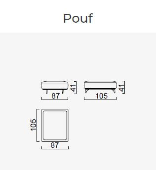 8 модула за модулен диван «Loft»