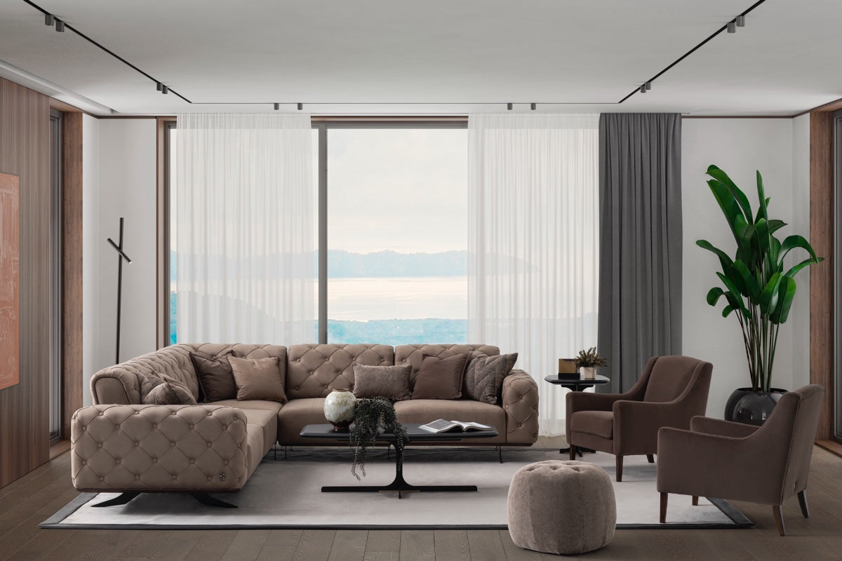 29 готови конфигурации на модулен разтегателен диван «Dallas»