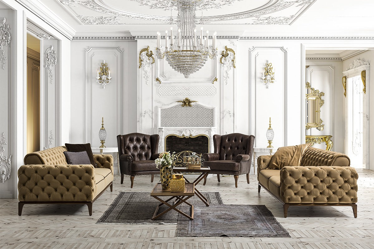 Двуместен диван Saloni Mobilya Floransa (6639025127620)