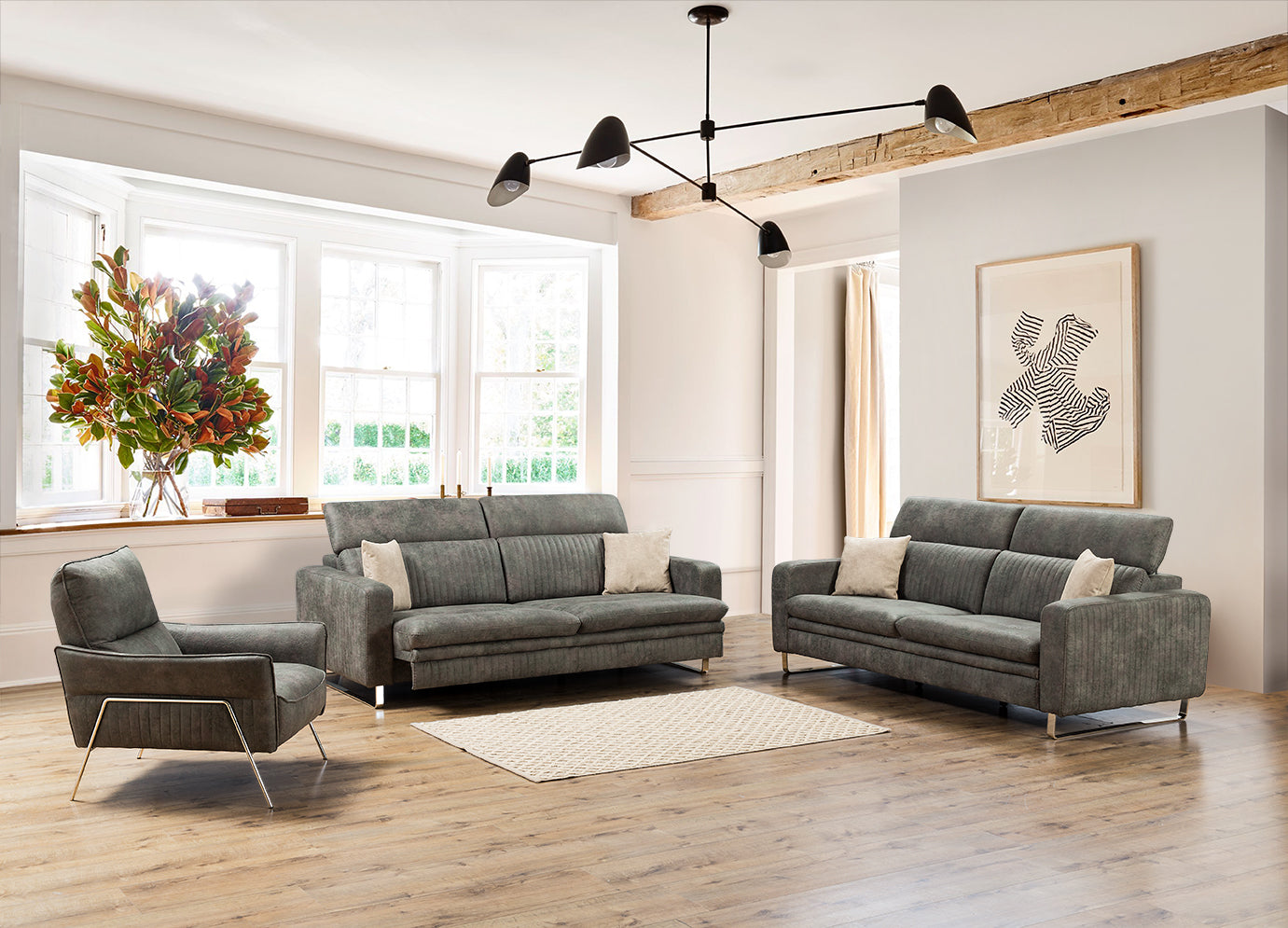 Триместен диван Seyran Galaksi (6633075769540)