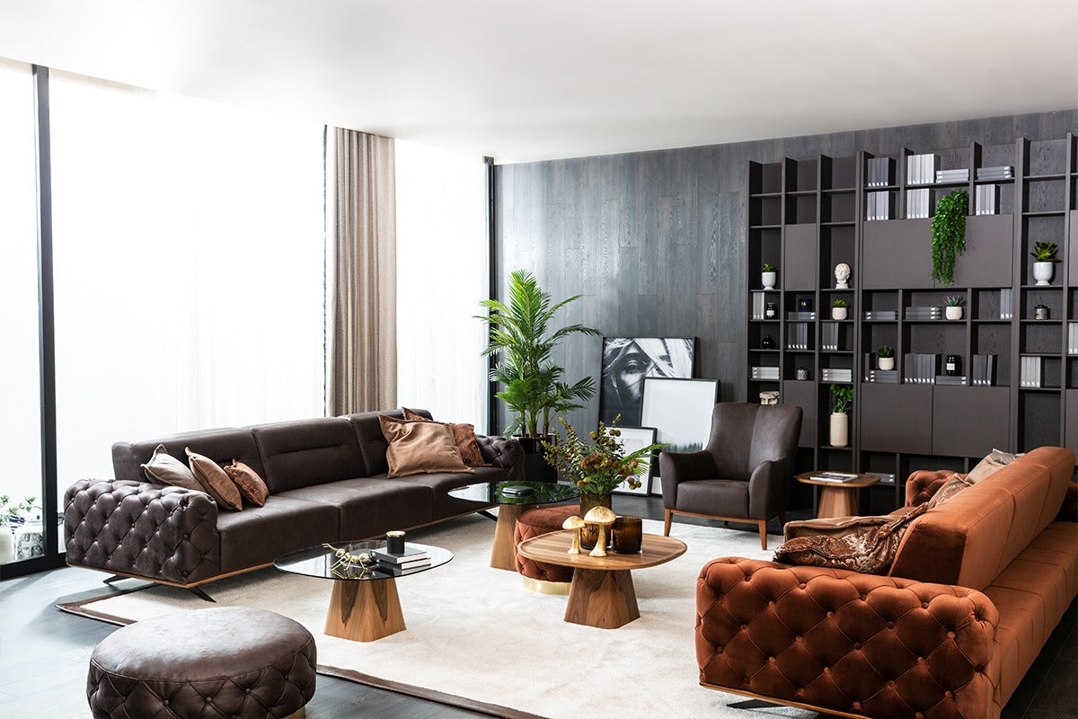 37 готови конфигурации на модулен разтегателен диван «Gallardo»