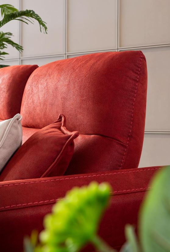 Ъглов разтегателен диван «Mostar» + три декоративни възглавници, ширина 322см