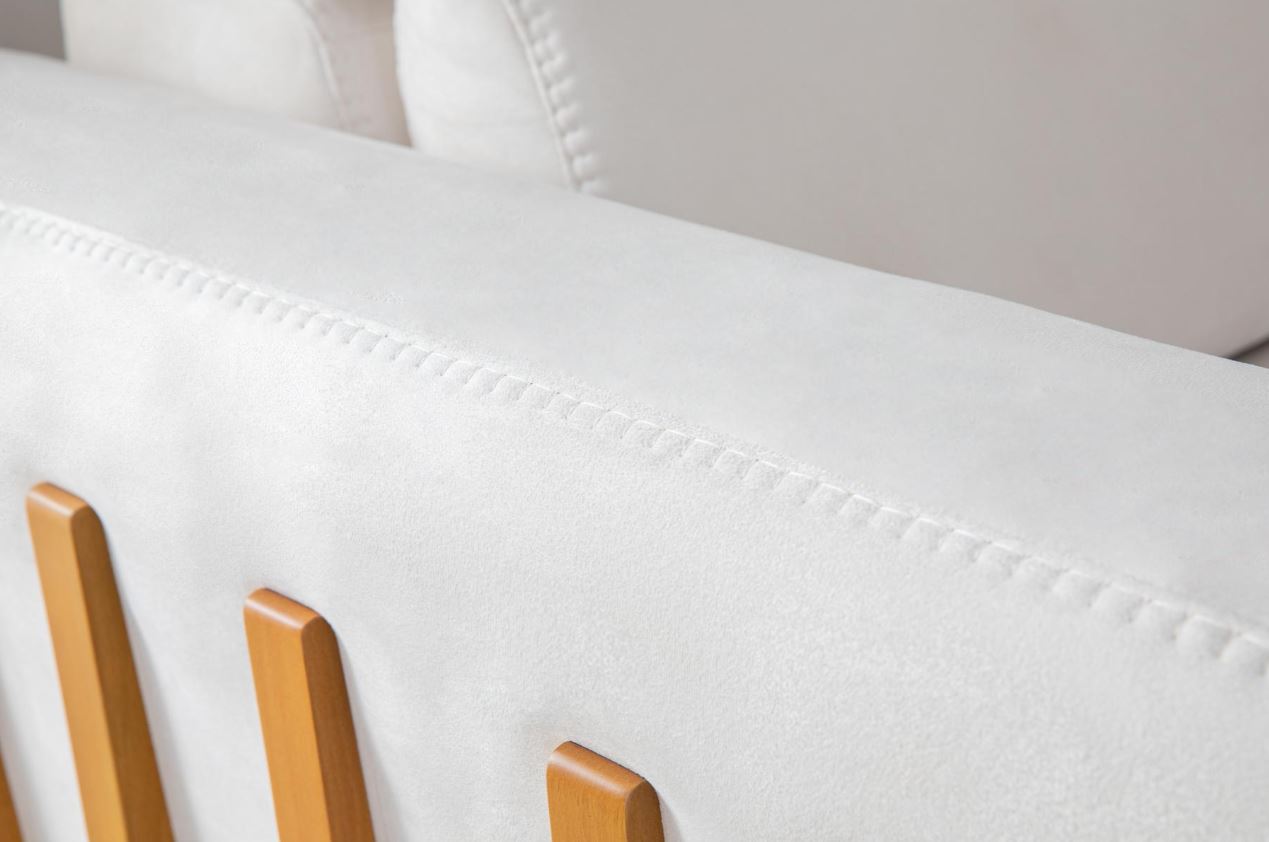 Двуместен разтегателен диван «Hunkar» + електрически механизъм, USB зарядна станция, ширина 195см