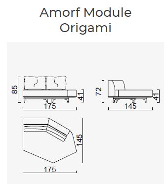 8 модула за модулен диван «Loft»