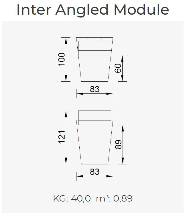 10 модула за модулен разтегателен диван «Cavalli»
