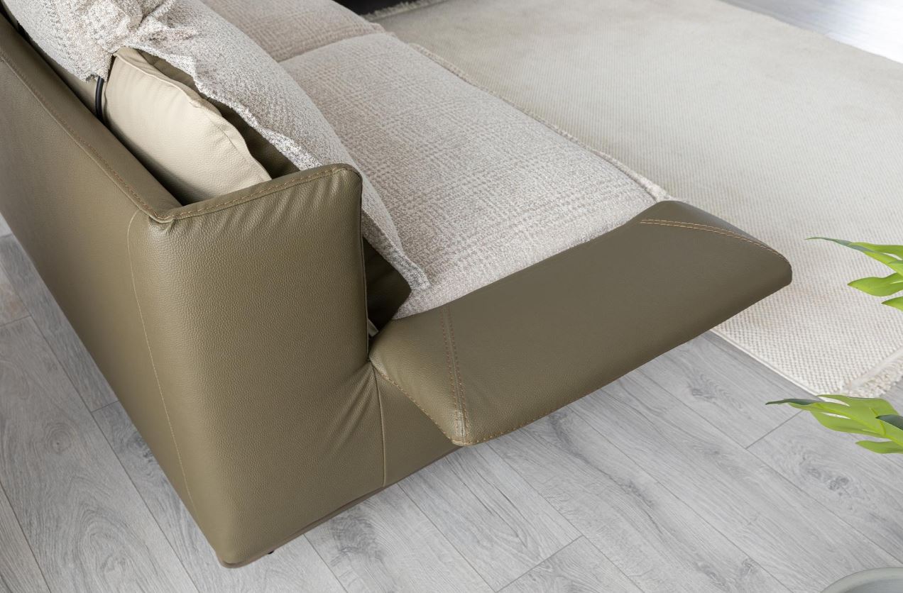 Ъглов диван «Ayisigi» + декоративни възглавници, с подвижни подлакътници, ширина 300см