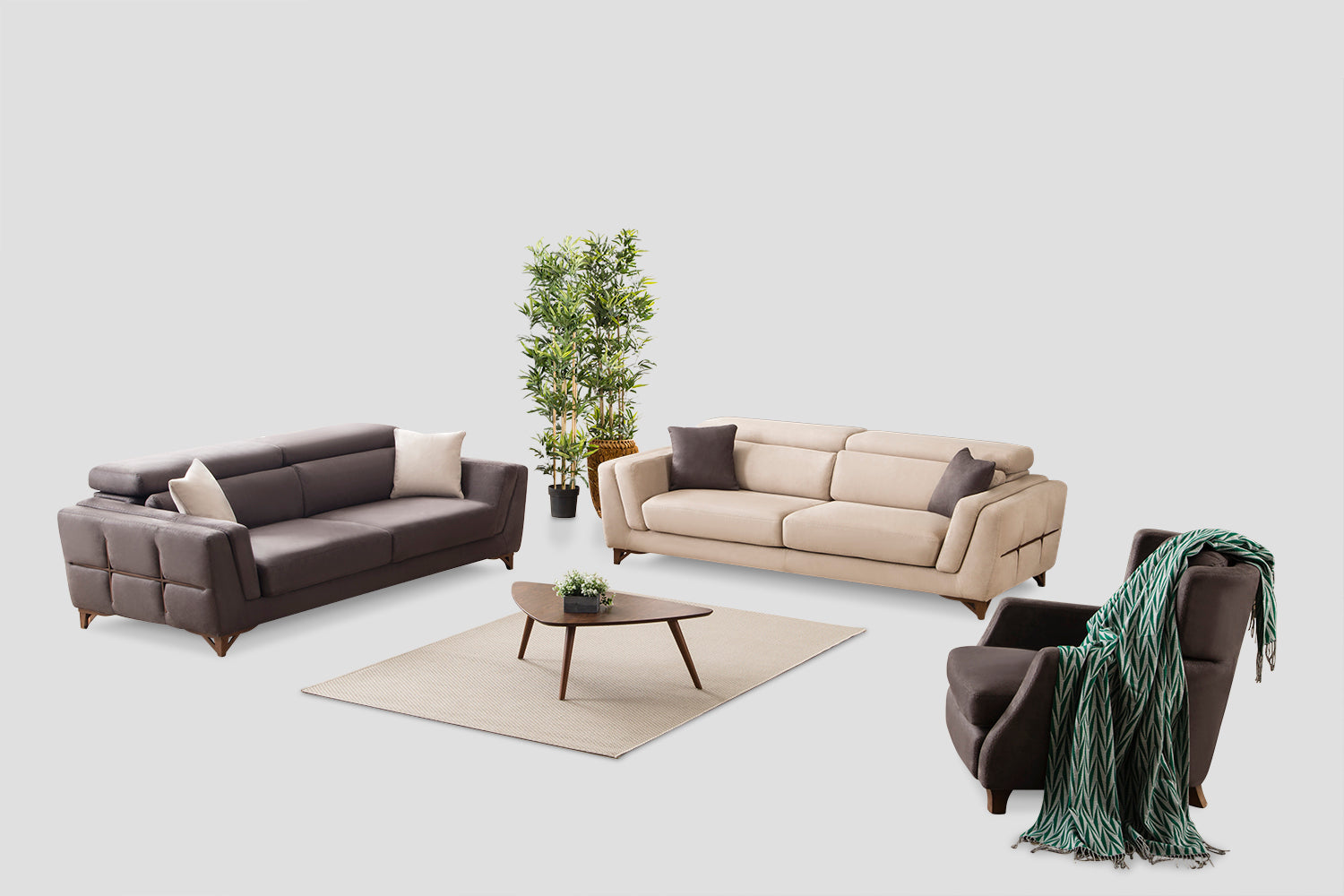 Триместен диван Seyran Hazar (6633125740740)