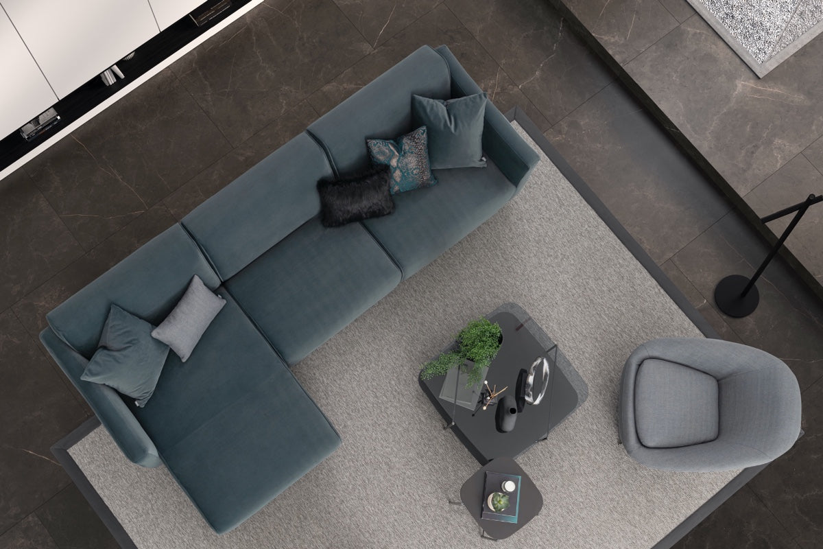 69 готови конфигурации на модулен диван «Heritage»