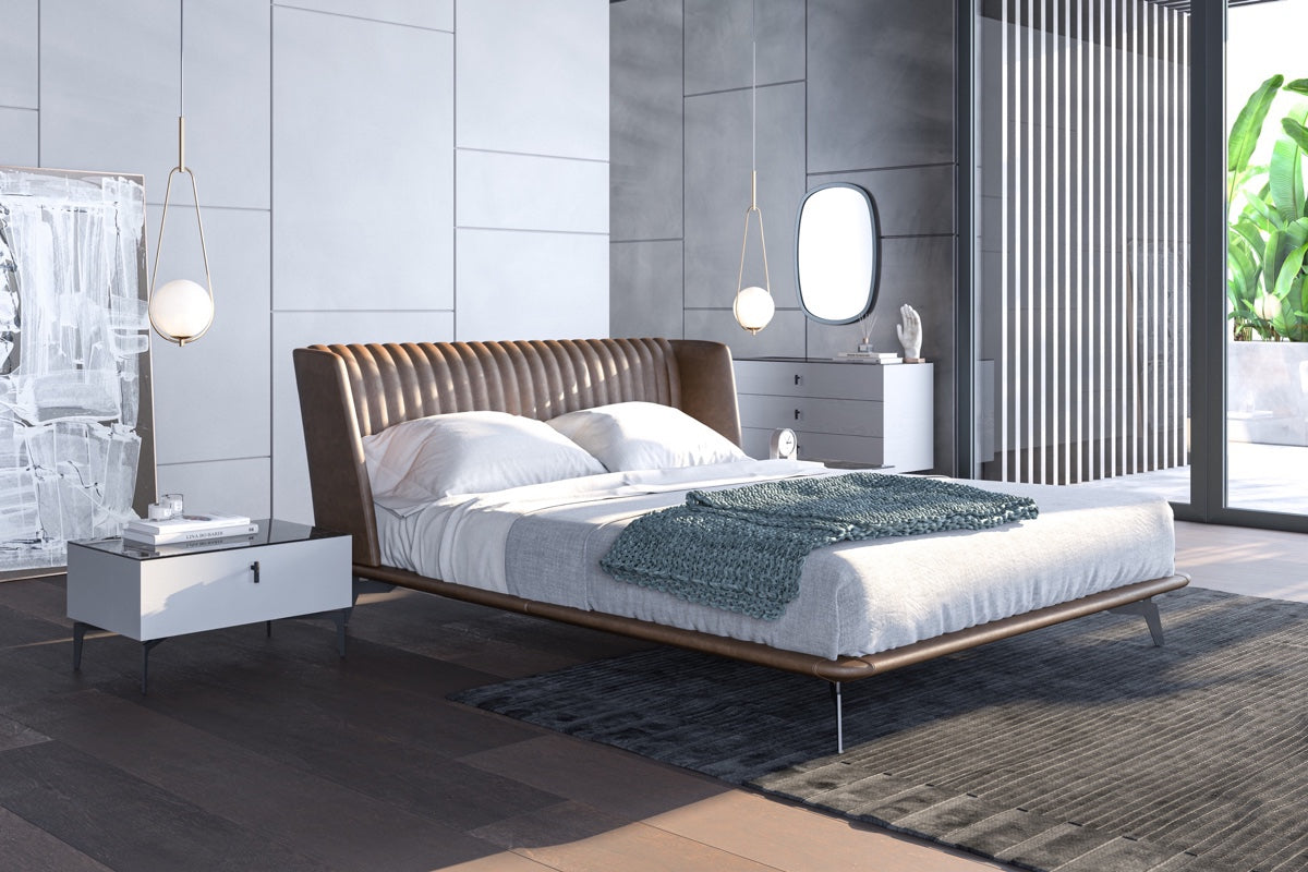 Тапицирано легло «Heritage» с ултра тънка основа